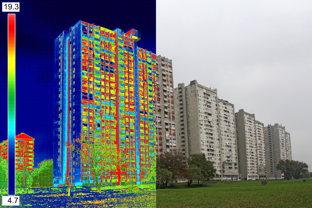 Infrared,And,Real,Image,Showing,Lack,Of,Thermal,Insulation,On